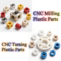 Usinage de plastique CNC de haute précision, pièces sur mesure, tournage, fraisage, POM, PP, PPS, PEEK, prototypage, fabrication de composants d'ingénierie