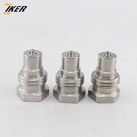 10000 PSI VVS 螺纹连接自密封式母头/公头液压快速接头，用于压力下工作，轮式装载机快速接头