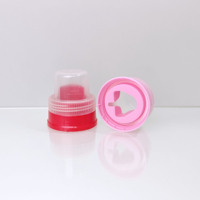 Bouchon de bouteille de détergent en plastique de 56 mm, anti-fuite, écologique, couleur personnalisée, avec gouttière anti-reflux, pour la vente en gros