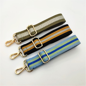 Meetee กระเป๋าสายรัดทอสีสันสดใสปรับได้,อุปกรณ์เสริมสายคล้องไหล่ยาวแบบถอดเปลี่ยนได้ปี B-J2037 - Product Image 2