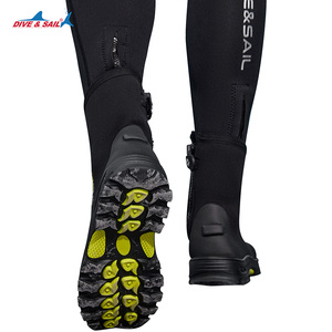 Stivaletti da Immersione Ingrosso in Neoprene da 5mm Caldi Antiscivolo con Cerniera Stivali Resistenti con Suola Spessa per Pesca e Guado - Product Image 4