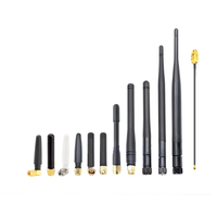 Mini antenne de canard en caoutchouc 5dBi pour WiFi 2.4GHz/5GHz conception flexible courte avec pour antennes de Communication de connecteur mâle SMA