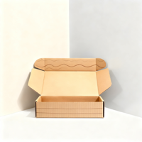 Papier kraft blanc imprimé numérique recyclable écologique carton ondulé Mailer Dossiers cadeaux gaufrage 2mm Design pliable
