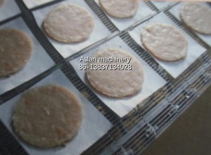 Máquina Automática para Formar Hamburguesas de Pollo, Carne de Res y Hamburguesas Semielaboradas para Uso en Restaurantes de Comida Rápida con Certificado CE - Product Image 4