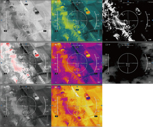 Nhỏ cầm tay uncooled hồng ngoại man hinh nhiệt tầm nhìn ban đêm phạm vi cho săn bắn và quan sát đường dài - Product Image 3