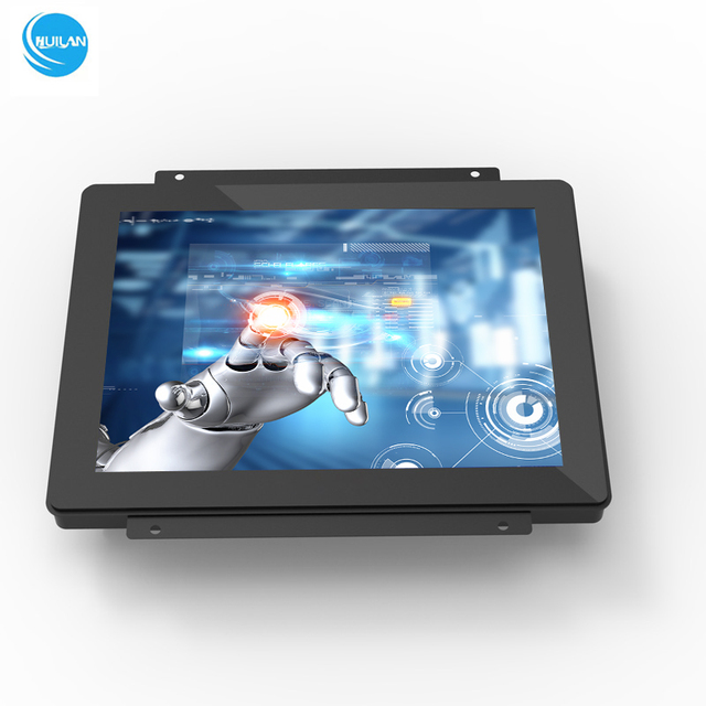 Customized 10 Inch Embedded Industrial Touch Monitor with VGA USB for HD-MI Ports Open Frame 10.4 Inch IPS LCD Displays