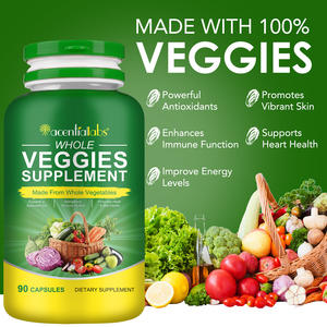 Kapsul Suplemen Diet Acentiallabs, Kapsul Suplemen Nabati 90p, Kapsul Nabati untuk Mendukung Keseimbangan Usus - Product Image 2