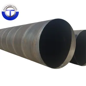 ASTM A36 A53 GR.F S235JR X42 X60 X70 Straight Seam Welded Pipes For Construction