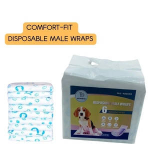 Dùng một lần con chó đực kết thúc tốt đẹp không thấm nước Puppy <span class=keywords><strong>PEE</strong></span> kết thúc tốt đẹp bụng ban nhạc wetness chỉ số tính năng làm bằng gỗ - Product Image 6