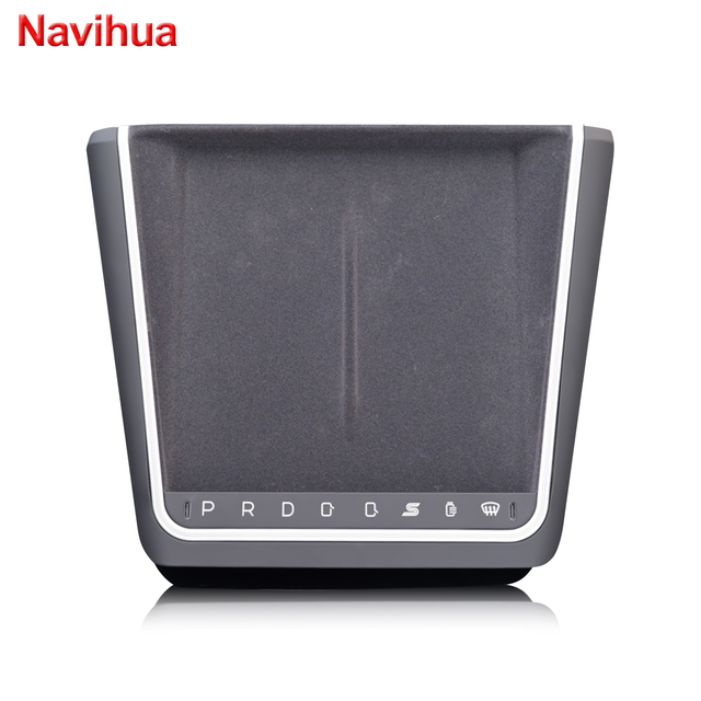 Navihua New Design Electric Touch Panel with Ambient Light Wireless Phone Charger Car Touch Pad for Tesla Model 3 Highland