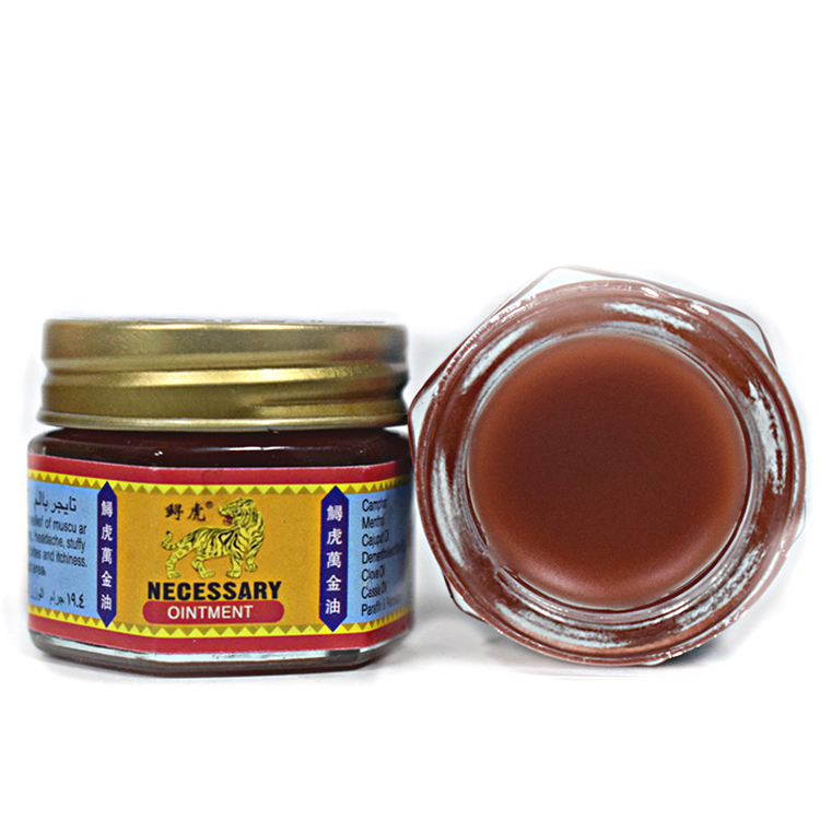 Tiger Balm Ointment Red 30g Pain Relief Muscle Ointment Stomachache Massage Rub Muscular Balm Product of China