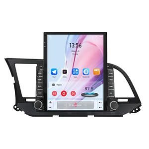 Autoradio <span class=keywords><strong>Android</strong></span> 13 <span class=keywords><strong>Tesla</strong></span> 9,7 pouces style vertical pour Hyundai Elantra 6 2015-2018, navigation GPS, écran partagé, caméra 360° - Product Image 1