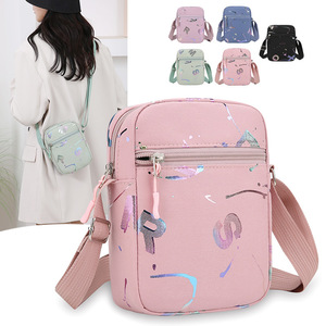 Women's Vertical Square Crossbody Bag Water Resistant Zipper Closure Everyday Outfits Single Strap Shoulder Bag Summer 2025 - Product Image 4