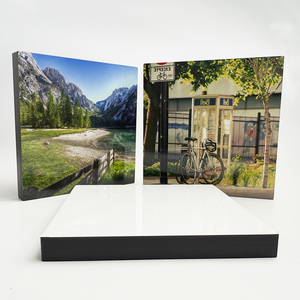 Soporte de exhibición Artículos hechos a mano Parejas Letras de amor escritas a mano Fotos de grupo Marco de fotos de sublimación de Mdf en blanco <span class=keywords><strong>10x15</strong></span> - Product Image 3