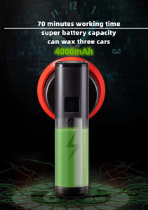 Smart portatile Cordless <span class=keywords><strong>auto</strong></span> lucidatrice velocità regolabile per <span class=keywords><strong>lucidatura</strong></span> a cera <span class=keywords><strong>e</strong></span> autolavaggio - Product Image 3
