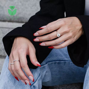 बेटरस्टार आई प्रमाणित सगाई की अंगूठी पूर्ण एचबीटी/कैड लैब ने हीरे के छल्ले नीले हीरे के छल्ले नीले हीरे के छल्ले - Product Image 6