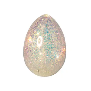 एलईडी ईस्टर इलेक्ट्रॉनिक चमकदार अंडा ईस्टर घर पार्टी अंडा दीपक चमकदार उत्सव सजावट उत्सव के माहौल रंगीन प्रकाश