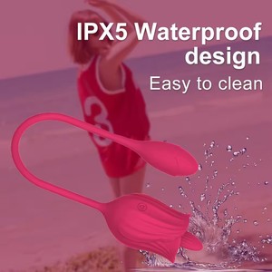 STELLAR PATH Jouet sexuel pour femme, Vibromasseur langue rose en silicone médical et ABS, pour stimulation du clitoris et des mamelons par succion et léchage - Product Image 2