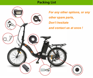 Funkywheel Ebike 36V 250W <span class=keywords><strong>Rueda</strong></span> <span class=keywords><strong>delantera</strong></span> 16 20 22 24 <span class=keywords><strong>26</strong></span> 28 29 <span class=keywords><strong>Pulgadas</strong></span> 700c <span class=keywords><strong>Kit</strong></span> de conversión de bicicleta <span class=keywords><strong>eléctrica</strong></span> para bicicleta y Ebike - Product Image 6