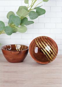 Bol de service en bois d'acacia très demandé avec intérieur émaillé pour la cuisine et la vaisselle au prix direct d'usine - Product Image 3