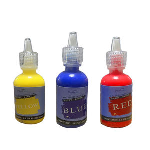 Cat Lukis Model 16813 10ml Non-Toksik DIY untuk Kain, Kit Cat untuk Tas & Kaos Kaki, Warna Kustom, Menggambar, Menulis, Set Seni Anak - Product Image 3