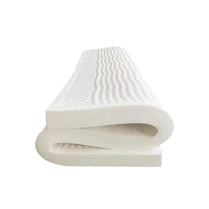 OEM mattress topper Full Size Compressed Waterproof Bouncy Comfort Organic Natural Latex Portable Foldable Queen Mattre