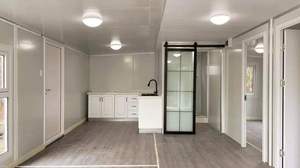 Maison d'hôtes consommable multifonction préfabriquée Conteneur de vie fabriqué de luxe à trois chambres à coucher Commerce de maison portable - Product Image 2