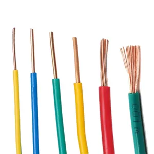 CU/PVC kablosu 450/750 V & 0.6/1kV yapı kablosu/elektrikli tel