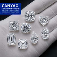 Diamants de laboratoire en vrac, taille coussin, prêts à l'emploi, HPHT CVD IGI, 0,05-1 carat, couleur DEF, clarté VS1, pour la joaillerie - Vente en gros usine