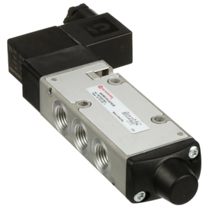 Válvula Solenoide V61R517A-A218JB a Buen Precio, 5/2, 110 VCA, Retorno por Resorte, 1/4 NPT, 1300 L/min V61R517A-A218JB - Product Image 1