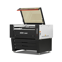 Aeon Laser Mira 7 Desktop Cnc Co2 Laser Graveur En Snijder Voor Hout Mdf Rubber Stempel Ondersteunt Ai Bmp Plt Grafisch Formaat
