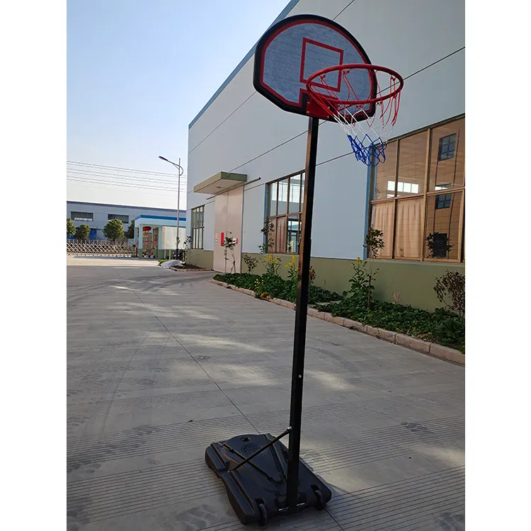 Customize Portable Adjustable Height Outdoor Mini Basketball Hoop For Kids Training