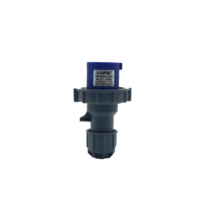 Prise électrique industrielle HFE HFN-0132 16A 220V IP67 étanche 2P+E bleue