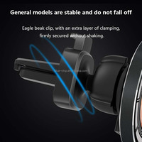 Support multifonction Yanchentian évent téléphone portable Portable petit aimant de voiture rapide support de charge rond 15W chargeur sans fil