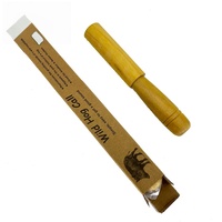 Sifflet de signalisation GANYU en bois de haute qualité pour la survie en extérieur, un seul ton, équipement de pêche portable 26x3cm/20x3cm