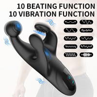 Jouet sexuel électrique vibrant pour hommes, stimulateur de dysfonction érectile, masturbateur masculin, étanche IPX6, portable