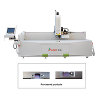Máquina de Perforación y Fresado CNC de Aluminio de 3 Ejes y 13KW de Fácil Operación JUNDE para la Fabricación de Puertas Minimalistas