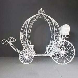 FSDKX Carrozza a Forma di Zucca Pieghevole Personalizzata con Ruote per Sposi, Vendita all'Ingrosso - Product Image 2