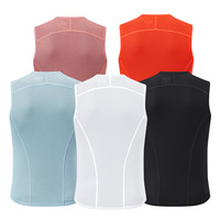 Maillot de cyclisme à sublimation personnalisée Maillot de corps de fitness doux pour homme Maillot de corps de cyclisme Couche de base
