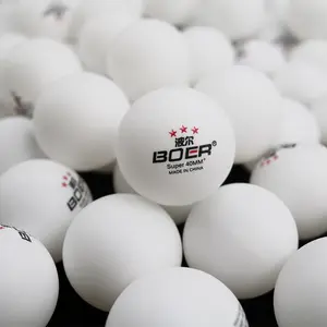 Benutzer definiertes Logo Pingpong ABS 3-Sterne-Tischtennisbälle 40 Kunststoff für das Training