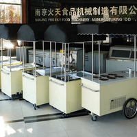 Concession de crème glacée Pretty Popsicle Cart Philippines Chariot de crème glacée alimentaire à vendre