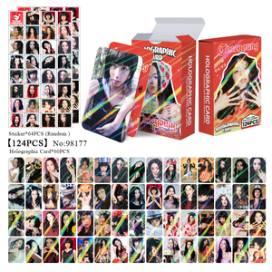 Album de cartes holographiques TW de 124 pièces, cartes photo Momo Sana <span class=keywords><strong>Chaeyoung</strong></span>, articles promotionnels de célébrités - Product Image 4