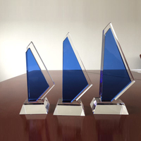Usine directement personnalisée mode cristal verre modèle camion cristal transparent cadeau trophée