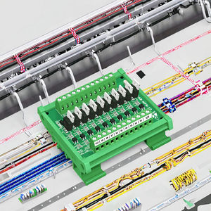 Placa Amplificadora de Señal PLC para Microcontrolador de Chip Único, 10 Canales, Entrada/Salida NPN/PNP para Uso Automático con Fotocoplador - Product Image 3