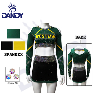 Uniformes Elite Cheerleading Diseño a medida para escuadrones <span class=keywords><strong>de</strong></span> nivel <span class=keywords><strong>de</strong></span> campeonato - Product Image 1
