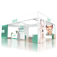 Izexpo Stand personnalisé personnalisé Beauty Show Display Trade Show Stand Chine Fabricant Stand d'exposition