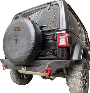 <span class=keywords><strong>Pare</strong></span>-chocs <span class=keywords><strong>arrière</strong></span> en <span class=keywords><strong>aluminium</strong></span> pour JeepWrangler JL & JLU-Léger, élégant, facile à installer, <span class=keywords><strong>protection</strong></span> tout-terrain durable - Product Image 2