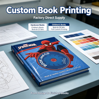 Services d'impression de livres de bandes dessinées pour enfants personnalisés de haute qualité avec couverture en carton, papier lisse et reliure cousue
