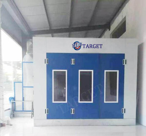 Harga booth semprot mobil TARGET cat mobil bekas Stan cat pemanas diesel oven - Product Image 2