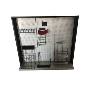 Tablero colgante de doble cara Área de exhibición grande Herramienta de aire Soportes independientes Accesorios para herramientas eléctricas Soporte de exhibición - Product Image 1